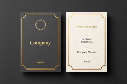 Executive Gold Border